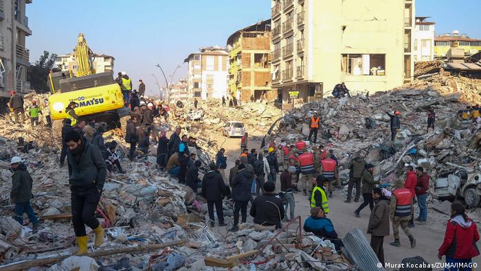 Erdbebenkatastrophe in der Türkei