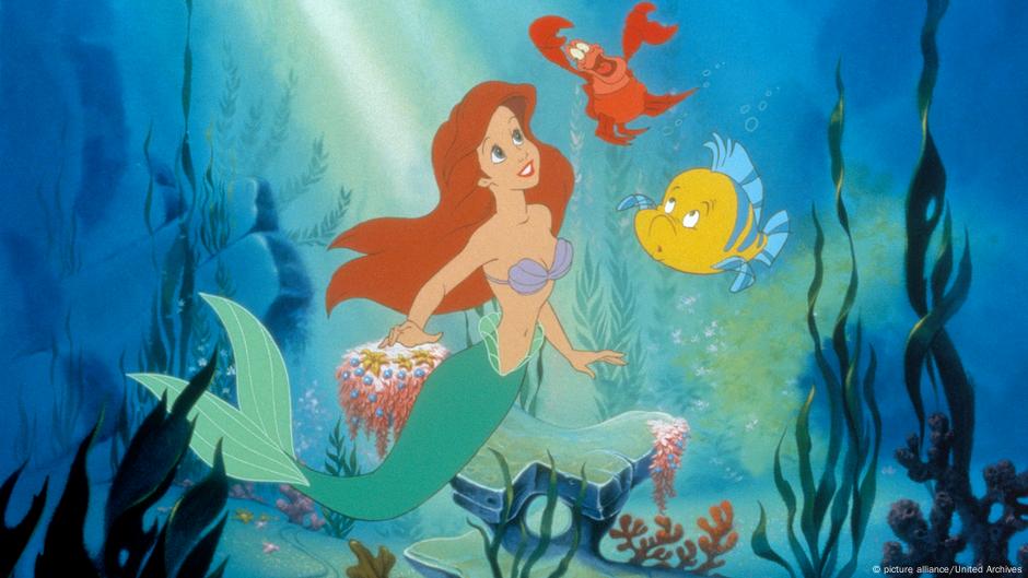 Filmszene Arielle die Meerjungfrau von Disney