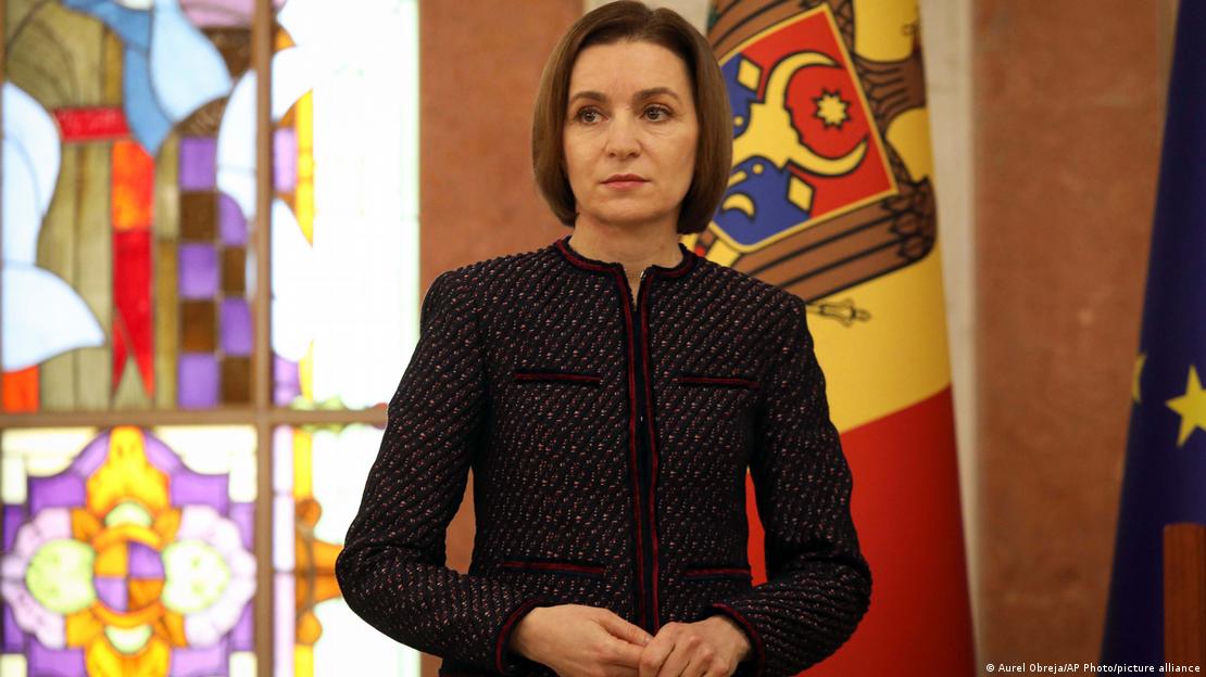 Moldovan President Maia Sandu 