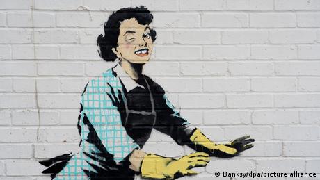Zerstörtes Banksy-Kunstwerk: Entsorgte Truhe ist wieder da