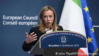 Belgien | PK Giorgia Meloni