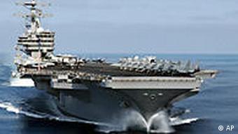 USA Marine Flugzeugträger USS Ronald Reagan (AP)