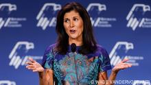 La republicana Nikki Haley anuncia su candidatura a las presidenciales en EE. UU.