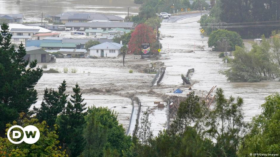 Vier Tote durch Tropensturm "Gabrielle" in Neuseeland