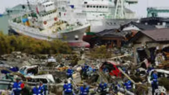 Japan nach dem Erdbeben und Tsunami
