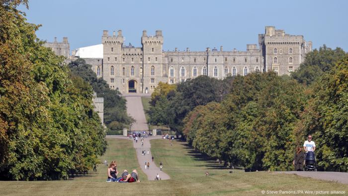 Blick auf Windsor Castle, Großbritannien