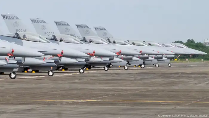 台灣軍方的F-16V戰機（資料照）