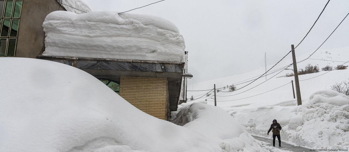 Iran Schneefall 