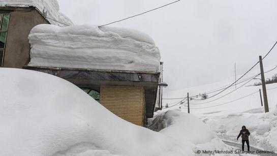 Iran Schneefall 