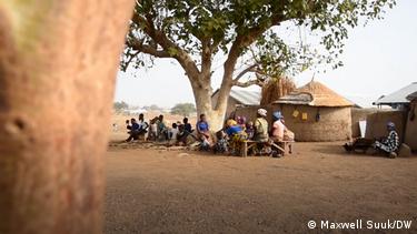 Ghanaian residents near Burkina Faso's border 