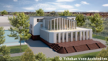Februar 2023, Berlin, Deutschland Entwurf der neuen Synagoge