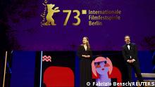 افتتاح مهرجان برلين السينمائي بتصفيق حار لأوكرانيا واحتجاجات إيران