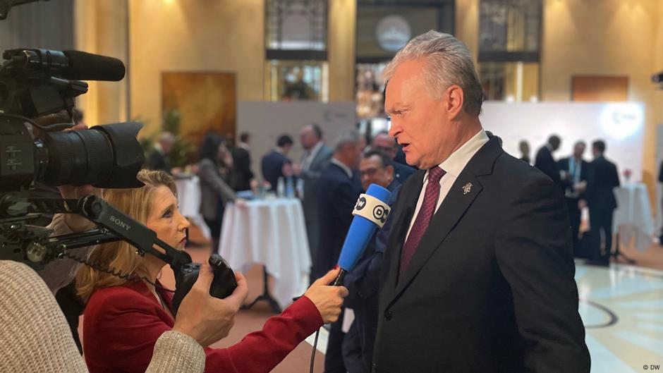 Lithuanian President: 'We should cross every red line' – DW – 02/17/2023