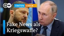 Nur für die Produktion nutzbar.
Faktencheck Ein Jahr Desinformationskrieg in der Ukraine - wenn Fake News zur Waffe werden. 