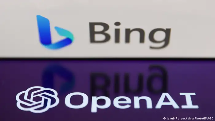 Microsoft Bing und OpenAI Logo 