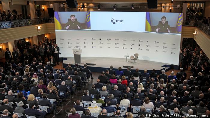 Desarrollo de la Conferencia de Seguridad de Múnich, el 17.02.2023.