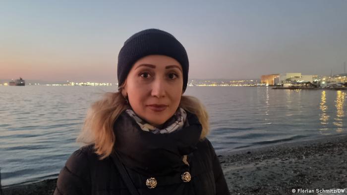 Nina Plechak-Paskal ist vor dem Krieg in der Ukraine nach Thessaloniki in Griechenland geflüchtet