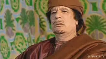 Libyen Gaddafi Fernsehinterview 17.03.2011