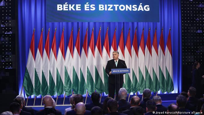 Ungarn Budapest | Viktor Orban bei der Rede zur Lage der Nation