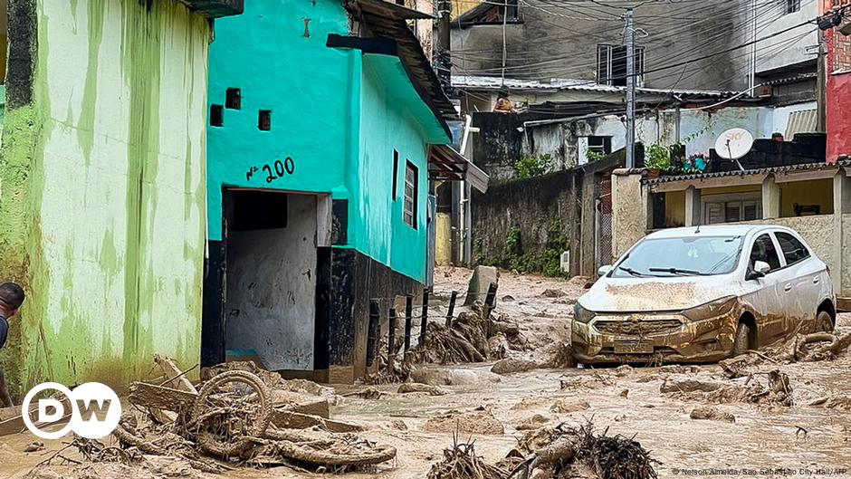 Sube a 36 la cifra de muertos por temporal en Brasil DW 20/02/2023