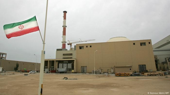 Iran Uran l Gebäude des Reaktors des Kernkraftwerks Bushehr