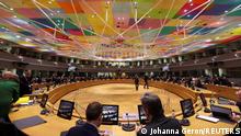 20.2.2023, Brüssel***
A general view of the hall during a European Union foreign ministers meeting, in Brussels, Belgium February 20, 2023. REUTERS/Johanna Geron