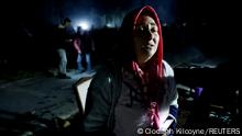 People react after an earthquake in Antakya in Hatay province, Turkey, February 20, 2023. REUTERS/Clodagh Kilcoyne