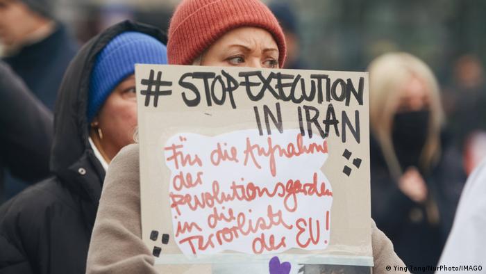 Protest gegen Hinrichtung im Iran