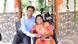 Shweta Mahawar and her husband sit outside a house entrance, she is in a wheelchair Shweta Mahawar and her husband sit outside a house entrance, she is in a wheelchair