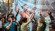 Fans of Bollywood actor Shah Rukh Khan celebrate the release of Hindi-language film ''Pathaan'', starring their hero Fans of Bollywood actor Shah Rukh Khan celebrate the release of Hindi-language film ''Pathaan'', starring their hero