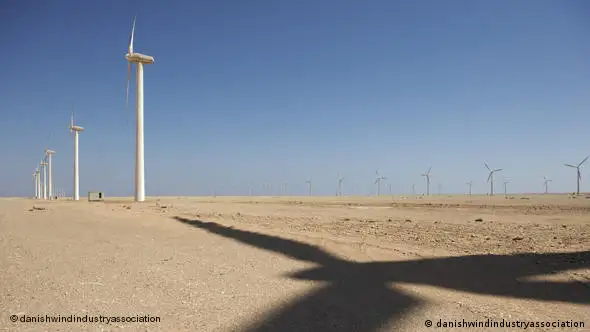 Windpark bei Zafarana, Ägypten