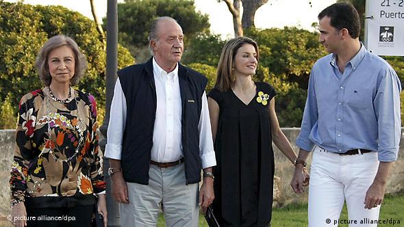 Χουάν Κάρλος και Φίλιπππος σε φωτογραφία του 2008