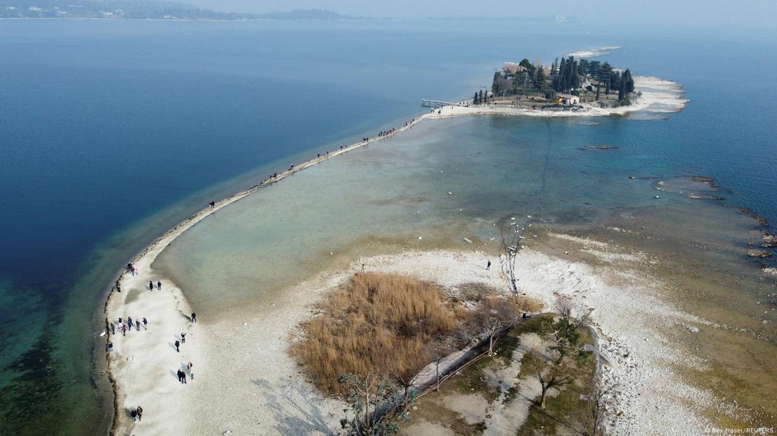 Προσβάσιμο με τα πόδια το νησί San Biagio