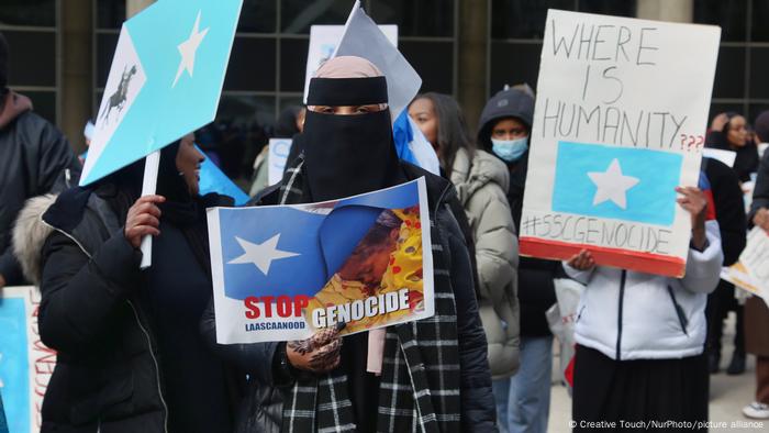 Kanada Toronto Protest gegen Gewalt in Somaliland 