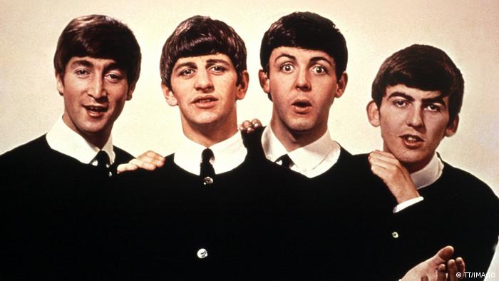 John Lennon, Ringo Starr, Paul McCartney and George Harrison 1963