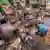 Gold miners in the Ndassima gold mine, 40 kilometers of Bambari, in the Eastern part of Central African Republic