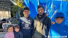 15/02/2023 Hama Verein für soziale Hilfe und Solidaritaet in Antakya Hatay Syrische Flüchtling Omer Hassun und seine Kinder 