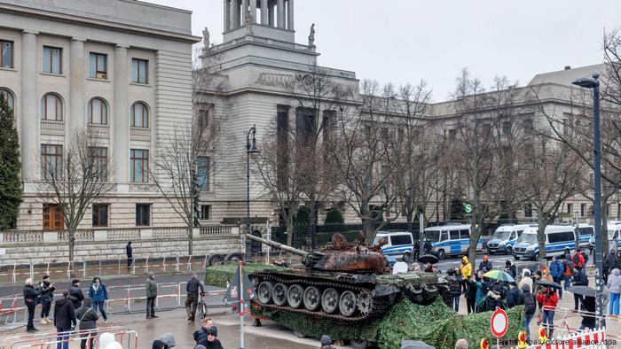 Jahrestag russischer Überfall Ukraine / Demonstration Berlin 24.02.2023