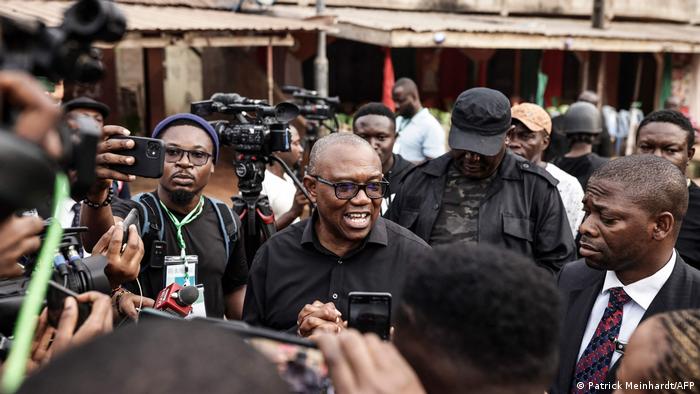 Der Präsidentschaftskandidat der Labour-Partei (LP), Peter Obi