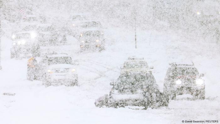 USA Wintersturm in Kalifornien 