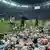 Besiktas fans threw hundreds of soft toys onto the pitch of a game in Istanbul for victims of the February 6 the earthquake.