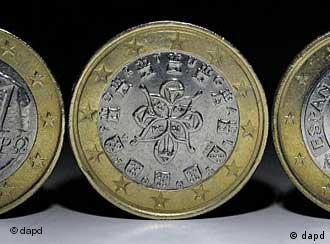 grčka, irska i protugalska kovcanica od jednog eura