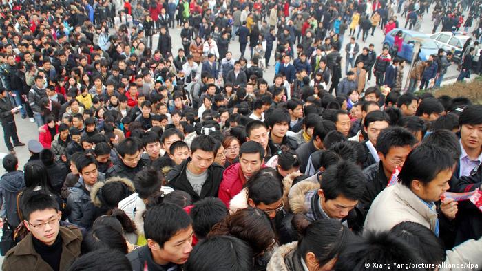 China | Jugendarbeitslosigkeit Jobsuche