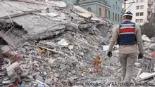 27/02/2023 MALATYA, TURKIYE - FEBRUARY 27: Search and rescue operations continue, after 5.6 magnitude earthquake hits Malatya, Turkiye on February 27, 2023. A magnitude 5.6 earthquake jolted the province of Malatya in eastern Turkiye on Monday, weeks after two massive tremors shook the region. The earthquake was centered 6.96 kilometers (4.32 miles) below the surfaceq in the district of Yesilyurt, striking at 12.04 p.m. local time (0904GMT), said the country's disaster management agency. Selami Kucukoglu / Anadolu Agency