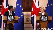 EU und Briten einigen sich auf neue Nordirland-Regeln