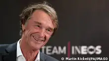 Manchester United, ManU file photo File photo dated 01-05-2019 of Team INEOS Owner Sir Jim Ratcliffe. According to multiple reports, Ratcliffes Ineos company will compete with Al Thani, chairman of Qatari bank QIB, to acquire the Old Trafford club from the Glazer family. Ratcliffe is one of the UKs wealthiest people with an estimated net worth a 12.5billion following the success of global chemical company Ineos. Issue date: Saturday February 18, 2023. FILE PHOTO PUBLICATIONxNOTxINxUKxIRL Copyright: xMartinxRickettx 71033479