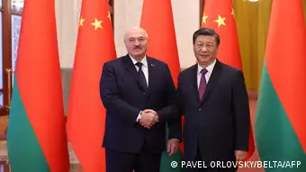 3月1日，习近平与卢卡申科在北京会晤 