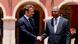 O PR francês, Emmanuel Macron, visitou Angola em 2023 e encontrou-se com o seu homólogo angolano, João Lourenço O PR francês, Emmanuel Macron, visitou Angola em 2023 e encontrou-se com o seu homólogo angolano, João Lourenço