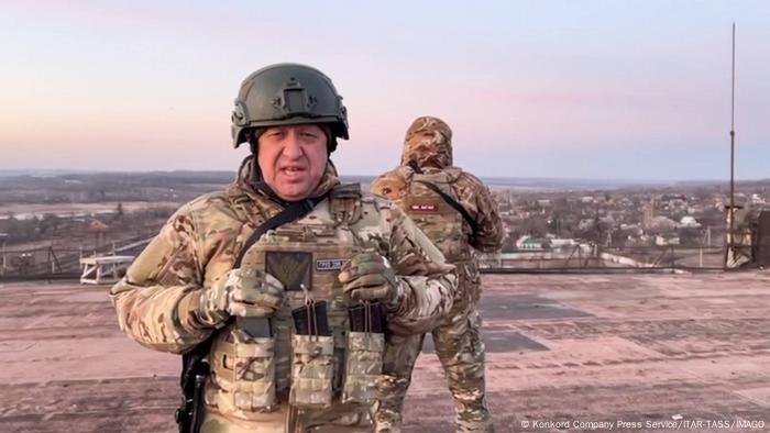 Ukraine |  war |  Video still of Wagner boss Yevgeny Prigozchin