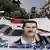 هواداران اسد در انتظار پخش سخنان وی از تلویزیون دولتی